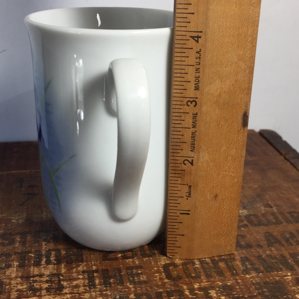 Otagiri iris cup vintage mug Japan - Picture 3 of 5
